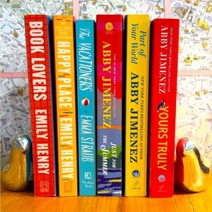 Colorful Book Collection by Various Authors